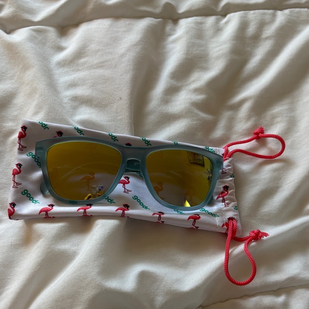Goodr Running Sunglasses - style OG, color sunbathing with wizards